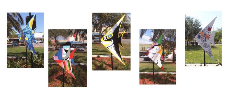 examples of painted fish