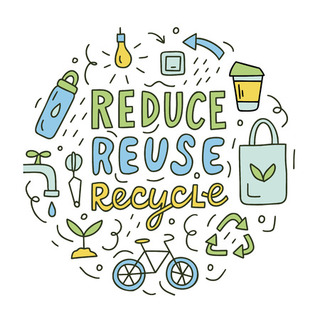 reduce reuse recycle graphic