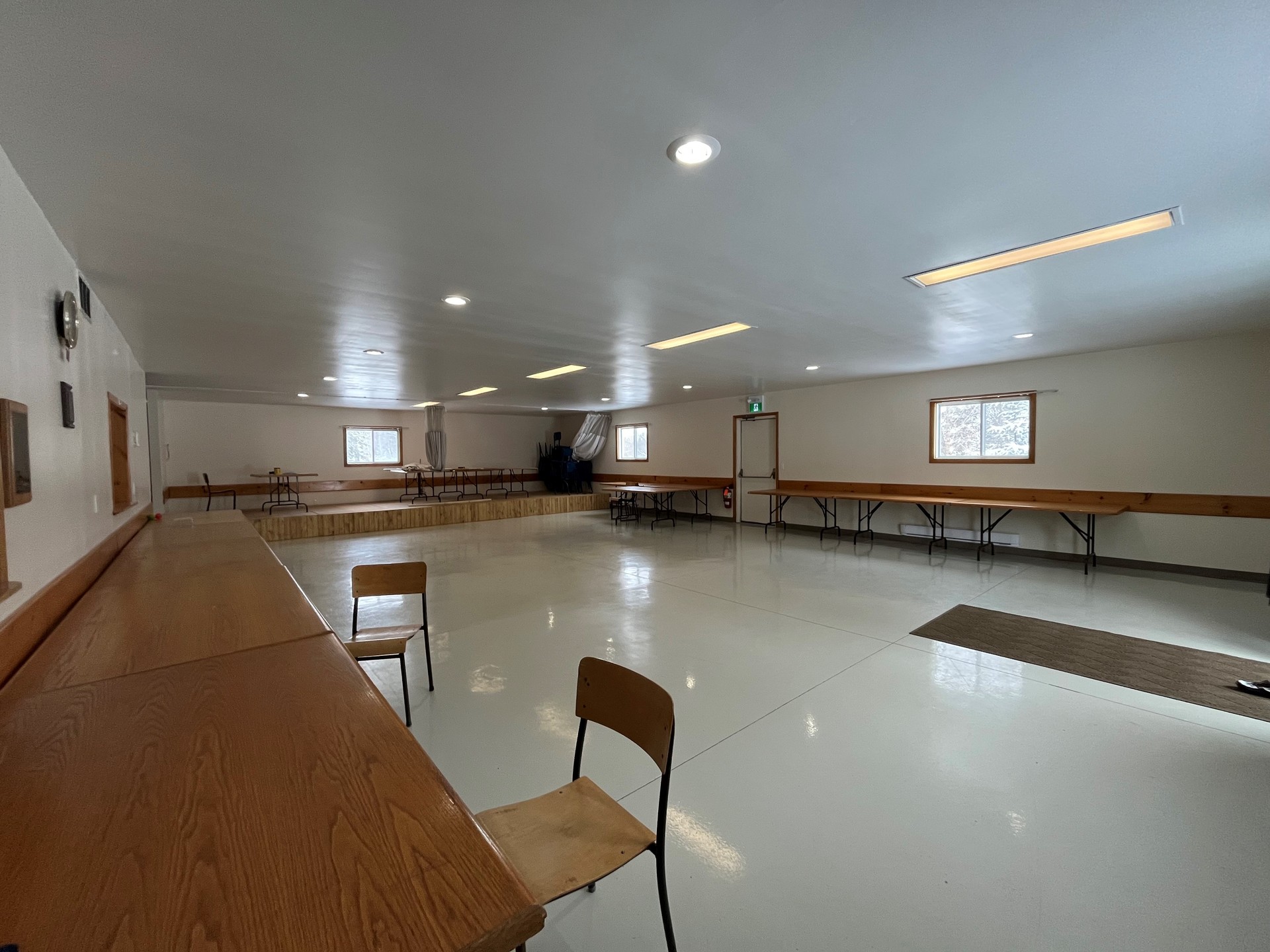 Ahmic Harbour Community Centre interior Space